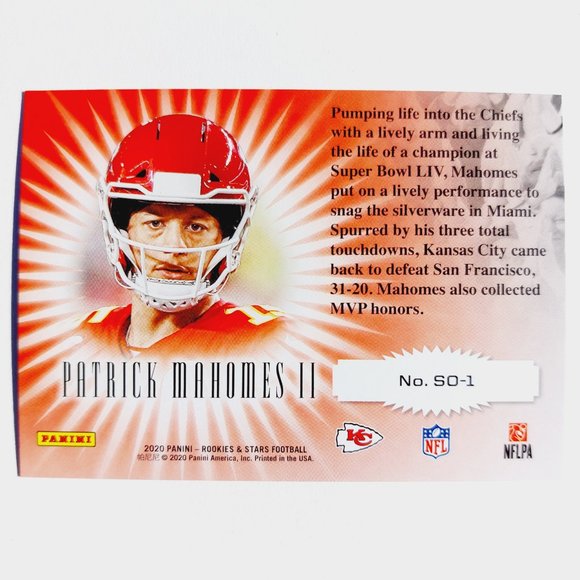 Kansas City Chiefs (Patrick Mahomes II) - FTBL [16_PM7] - Picture 3 of 3